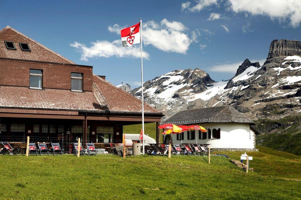 Berggasthaus Tannalp Frutt Buitenkant foto